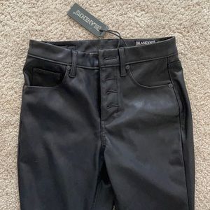 Vegan leather pants